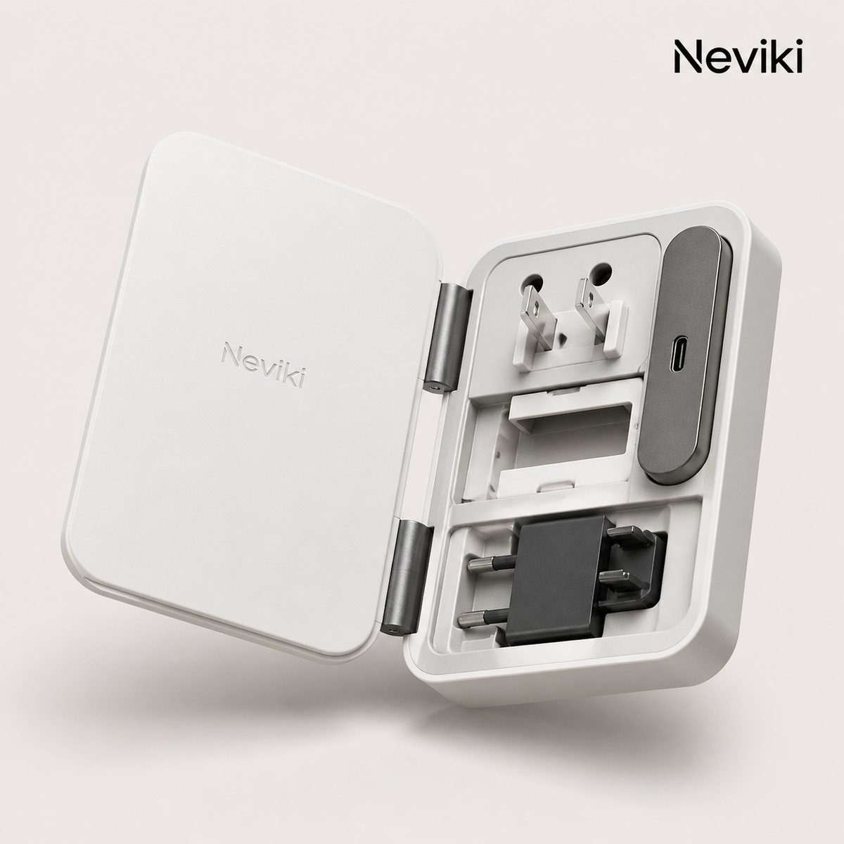 Elvoriu™ FoldPort Travel Power Router