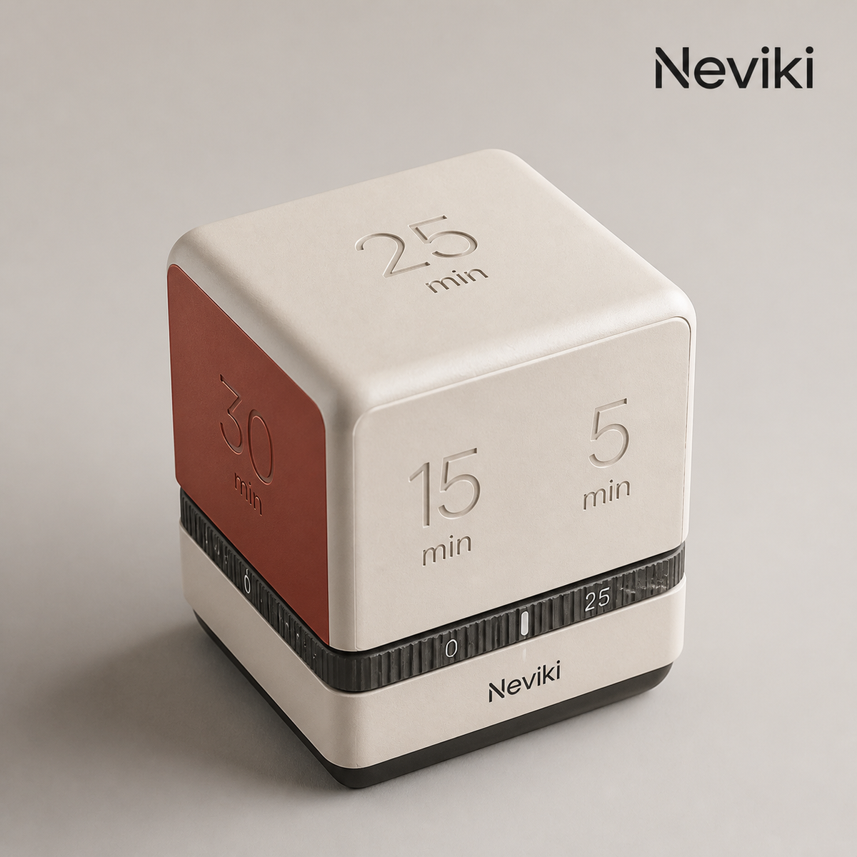 Elvoriu™ CubeTurn Focus Timer