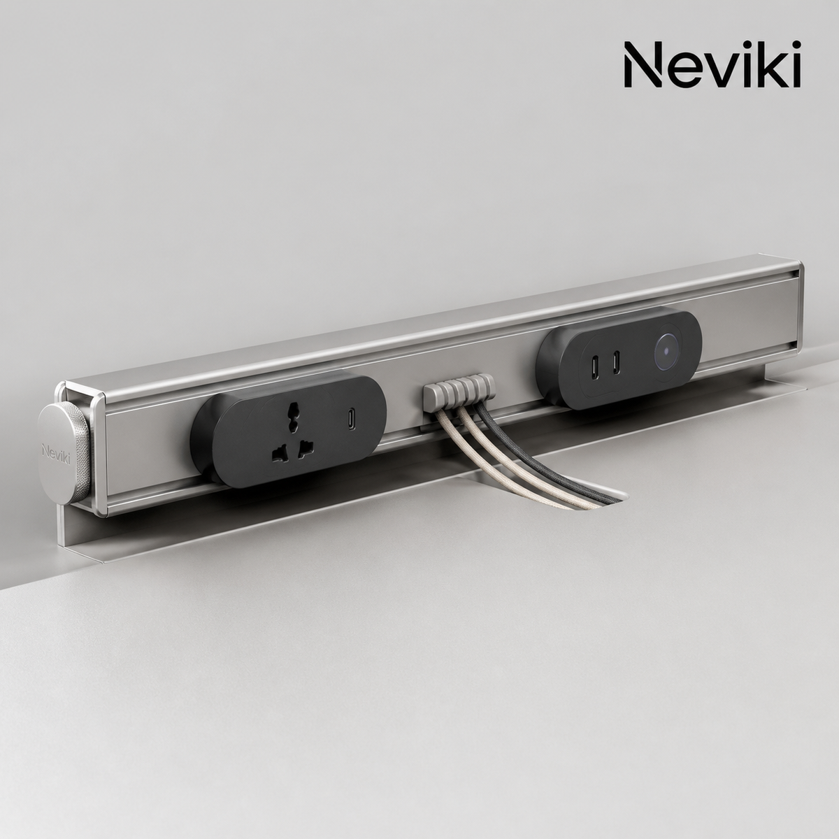 Elvoriu™ LinkRail Modular Power Bar