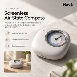 Elvoriu™ AirSense Desk Compass