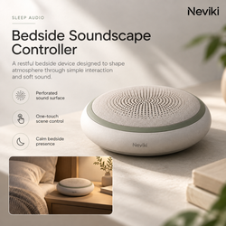 Elvoriu™ HushCircle Bedside Soundscape Controller