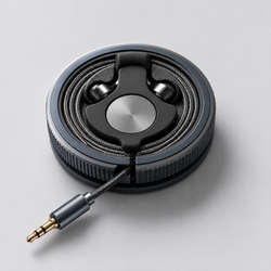 Elvoriu™ SpinNest Headphone Cable Keeper