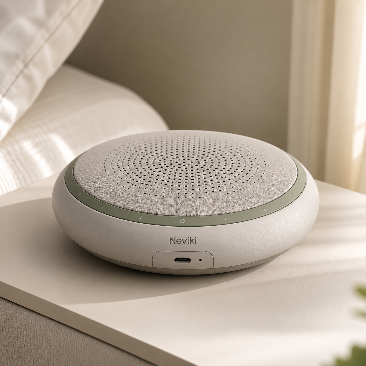 Elvoriu™ HushCircle Bedside Soundscape Controller